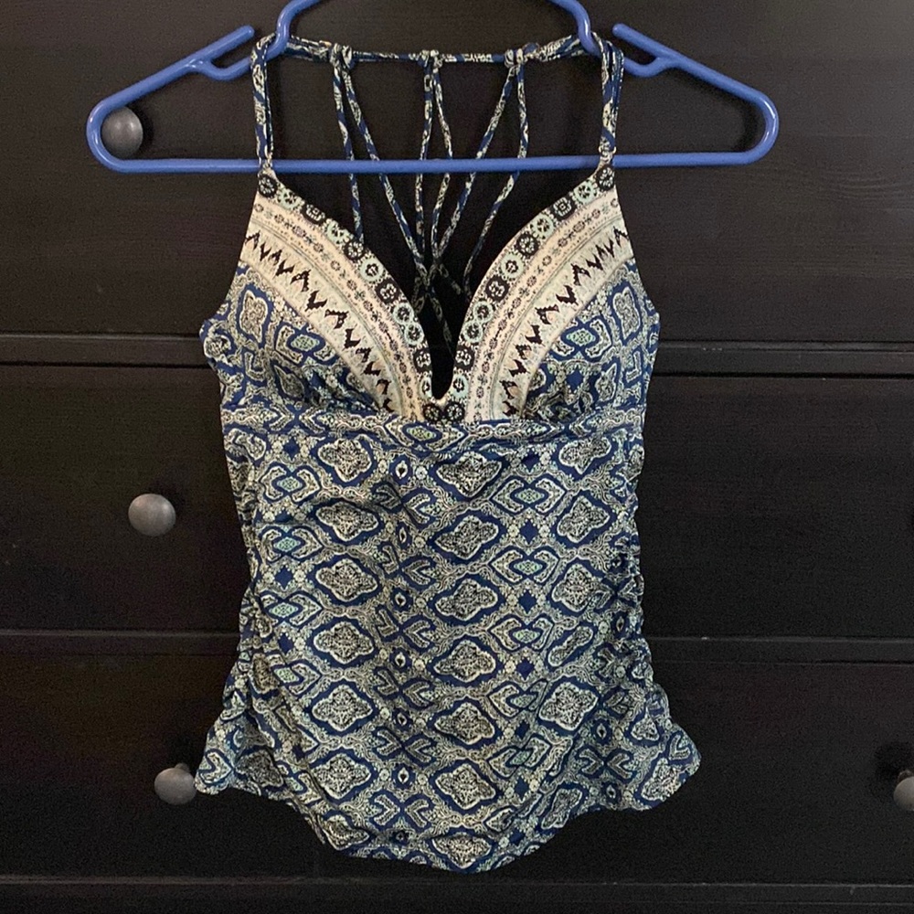 Athleta aqualuxe tankini S
